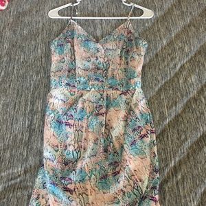 Multicolored Tulip wrap dress in Women